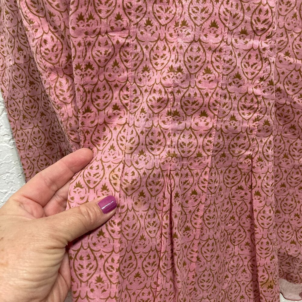 American Eagle Y2K Mini Sweetheart Dress Spaghetti Straps Beaded Pink Size 6 - Picture 14 of 14